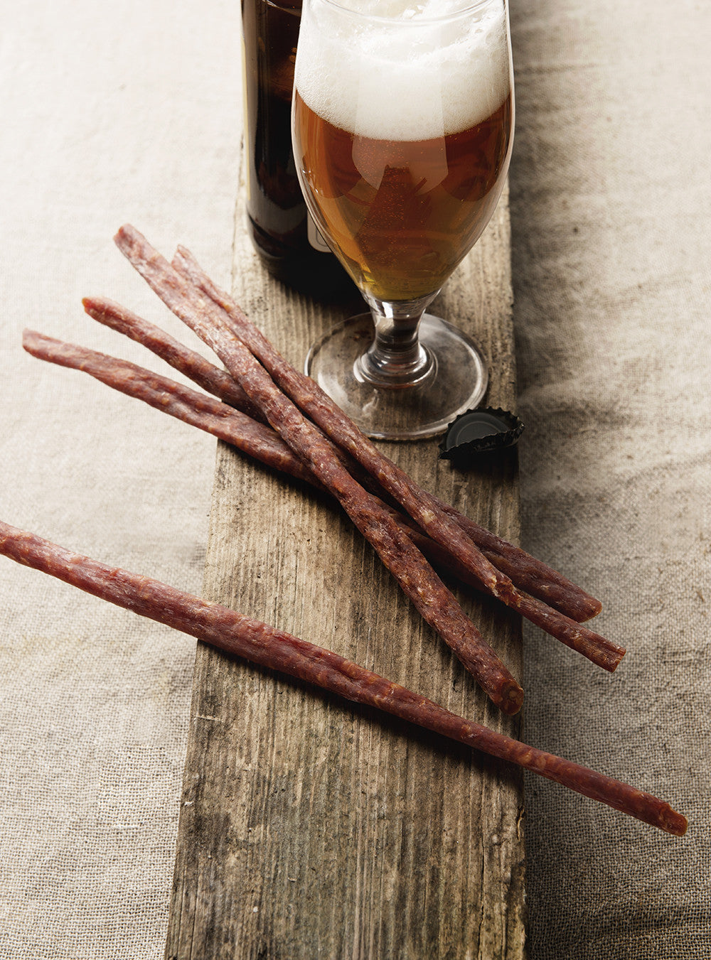 Cider chorizo beer sticks by ispini charcuterie