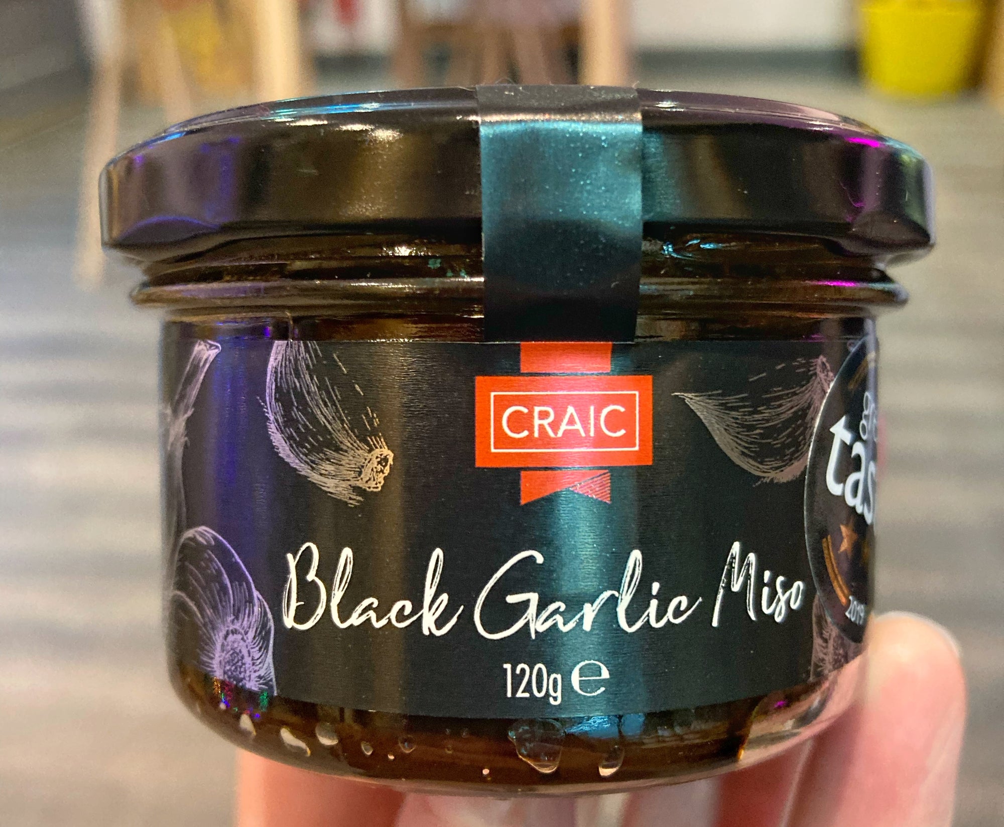 Black garlic & miso