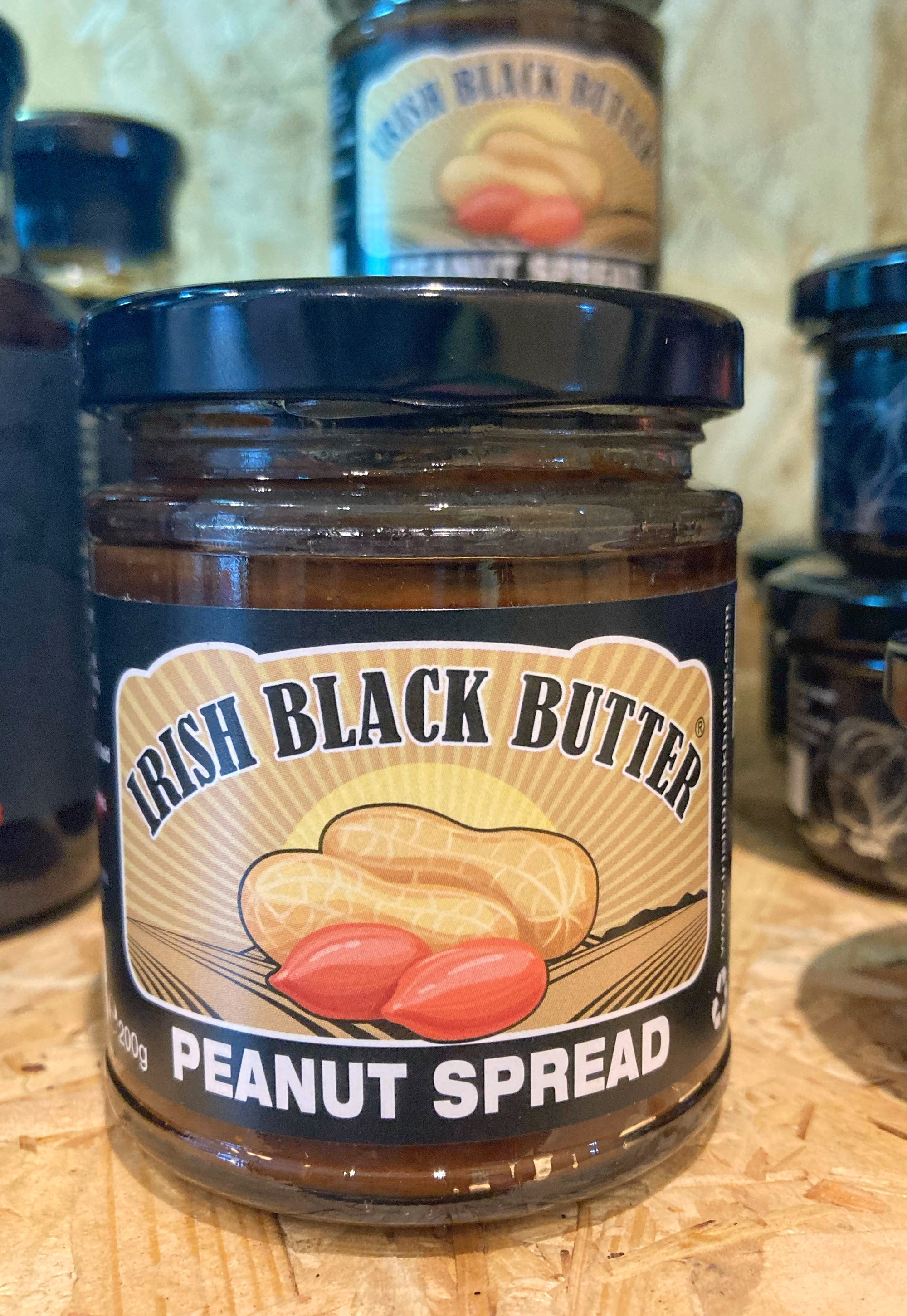 Irish Black Butter Peanut Spread
