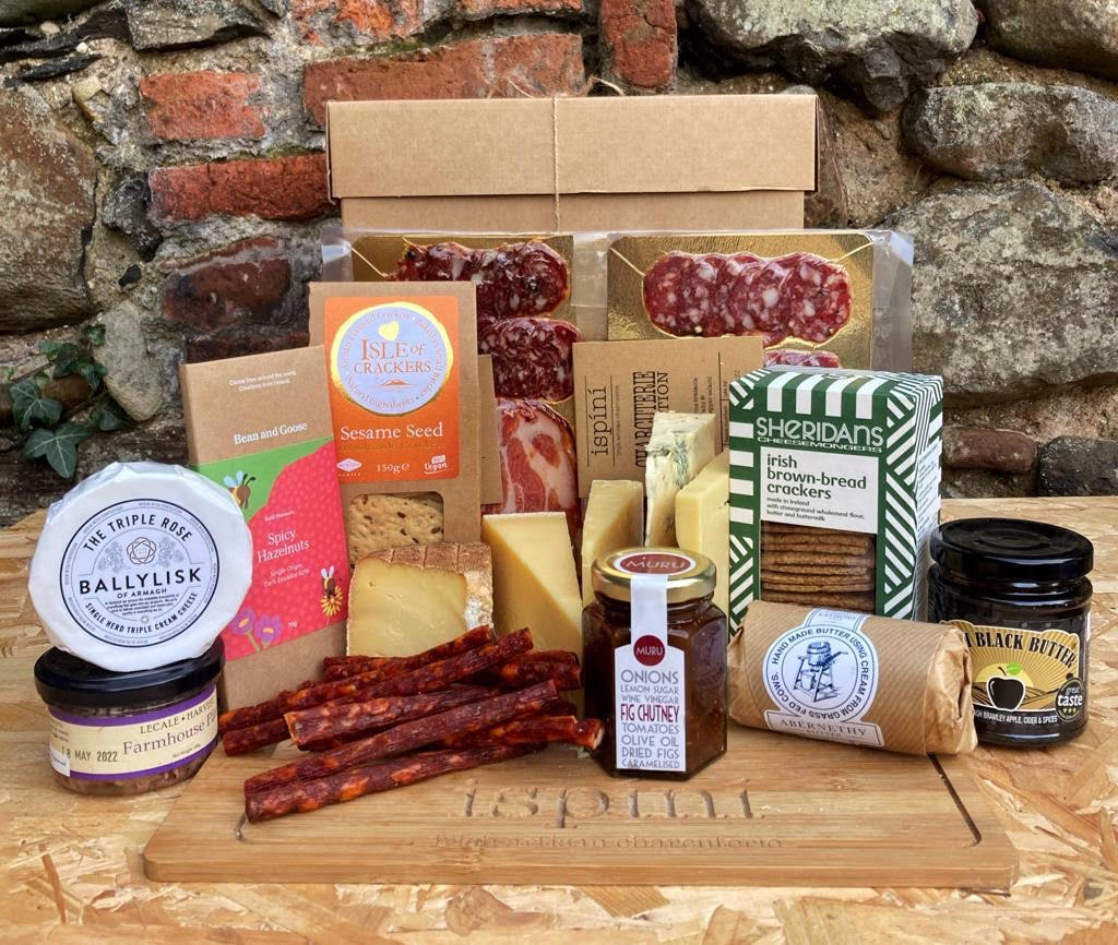 Biggest Meat & Cheese Hamper ispini charcuterie